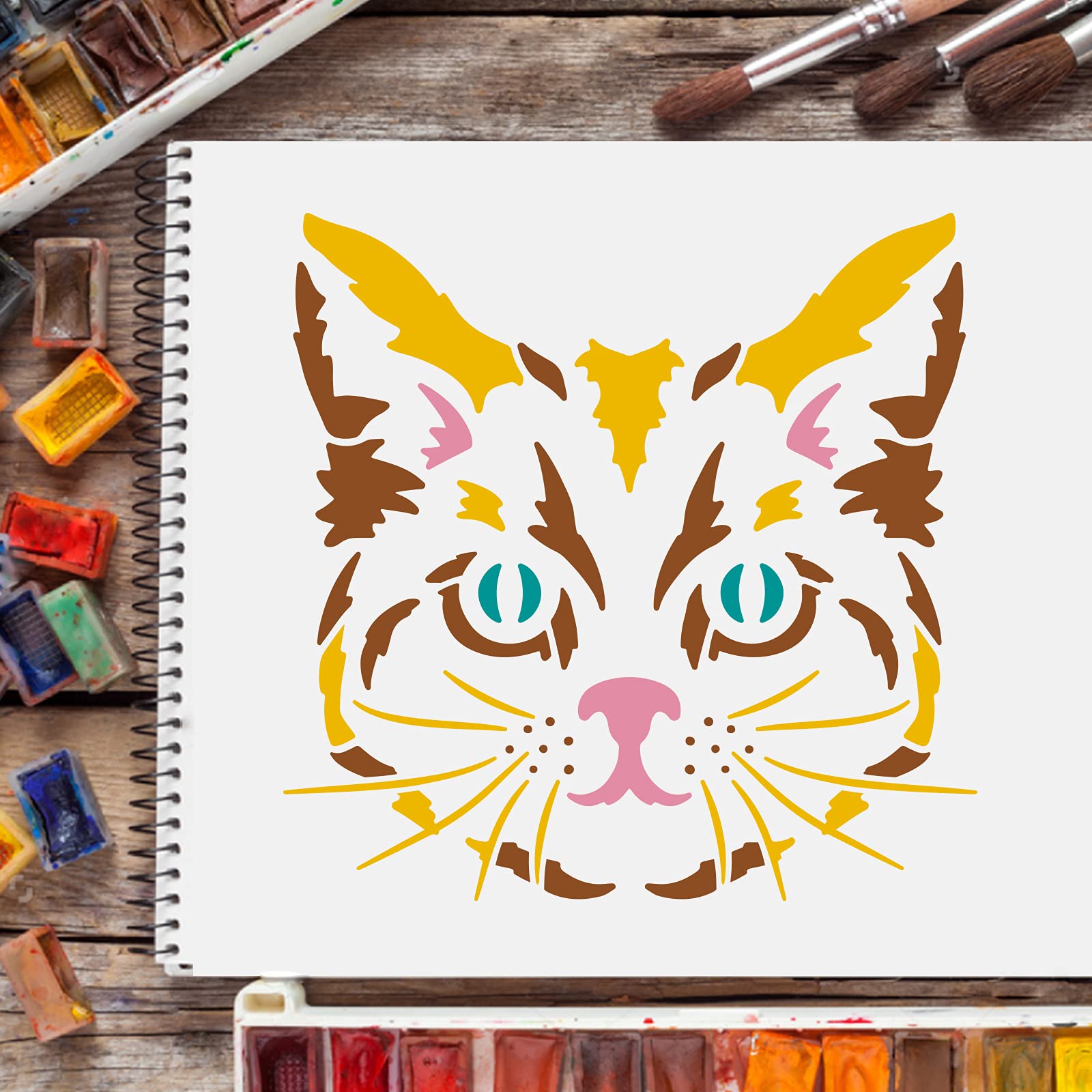 猫のしっくいペイントアート&クラフト DIY画材 ペイントセット 猫のしっくいペイントアート&クラフト DIY画材 ペイントセット